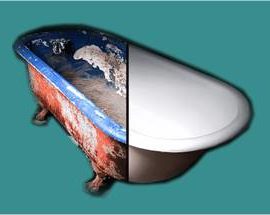 Реставрация ванн - плюсы и минусы