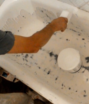 Реставрация ванны наливным методом с применением жидкого акрила Наливная ванна Чернигов