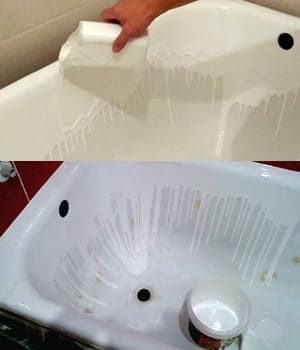 Реставрация ванны наливным методом, жидким акрилом Наливная ванна Харьков