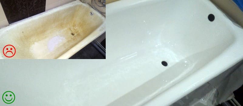 Реставрация ванн Ивано-Франковск